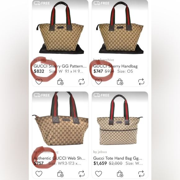 Authenticated Gucci Sylvie Web Hobo Shoulder Bag Tote Handbag Laptop Bag - Picture 16 of 16